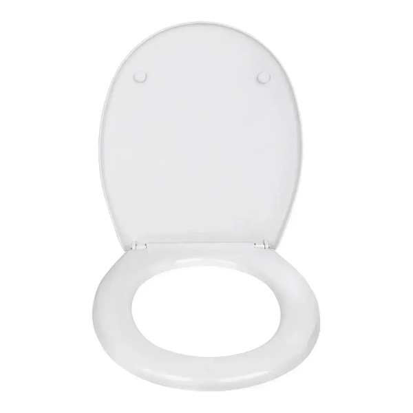 Сиденье для унитаза SoloPlast СУ-4 пластик, мягкое, бело ...