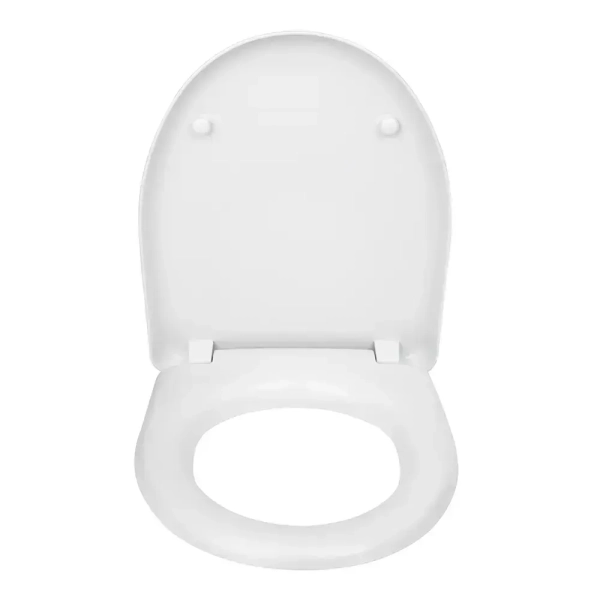 Сиденье для унитаза SoloPlast СП-6 пластик, мягкое, бело ...