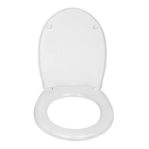 Сиденье для унитаза SoloPlast СП-8 пластик, мягкое, бело ...