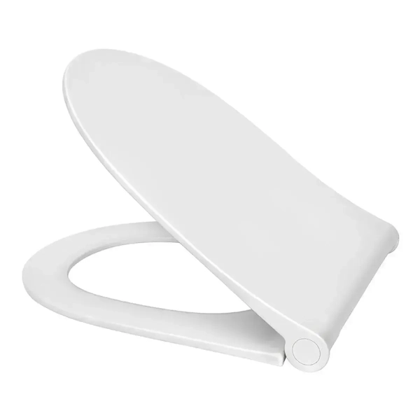 Сиденье для унитаза SoloPlast СПМ-12 пластик, мягкое, бе ...