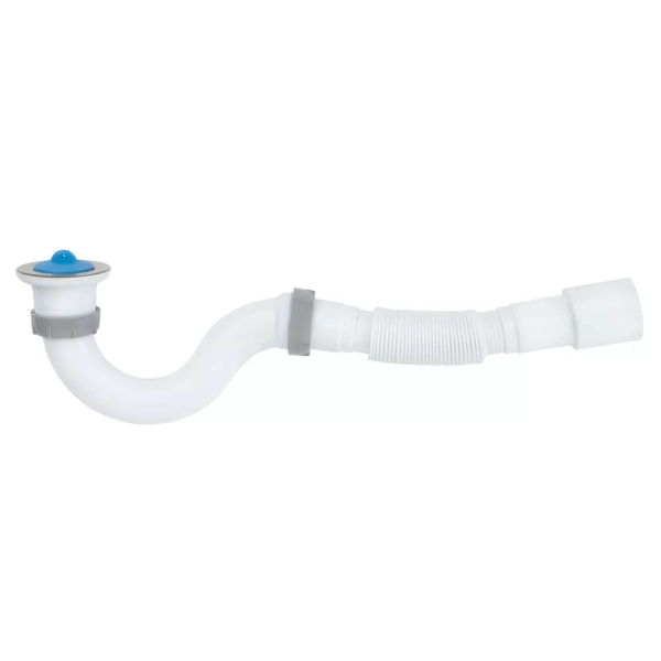 Сифон для поддона ITAL D1012 1 1/2" пластик, белый (SV14 ...
