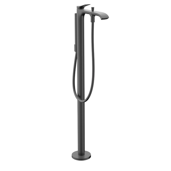 Смеситель для ванны Hansgrohe Vivenis напольный, черный  ...