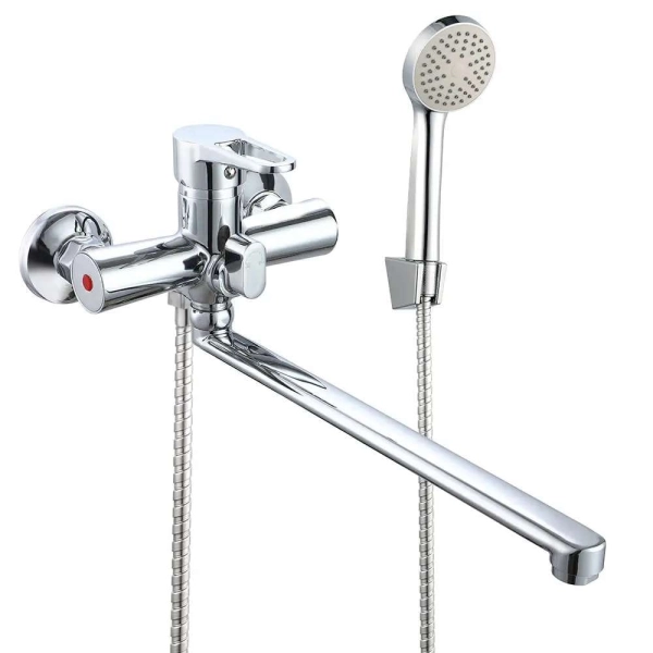 Смеситель для ванны Wezer VRL710-01 однорычажный,  хром  ...