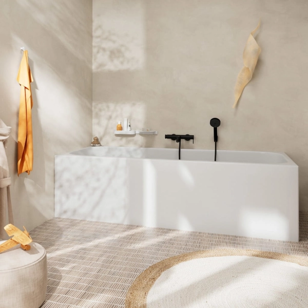 Смеситель для ванны Hansgrohe Tecturis S однорычажный, ч ...
