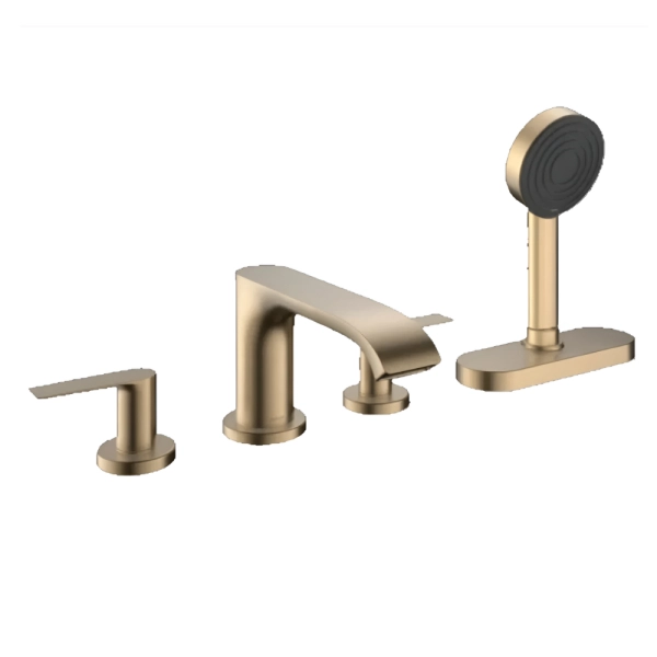 Смеситель для ванны Hansgrohe Vivenis двухрычажный, брон ...