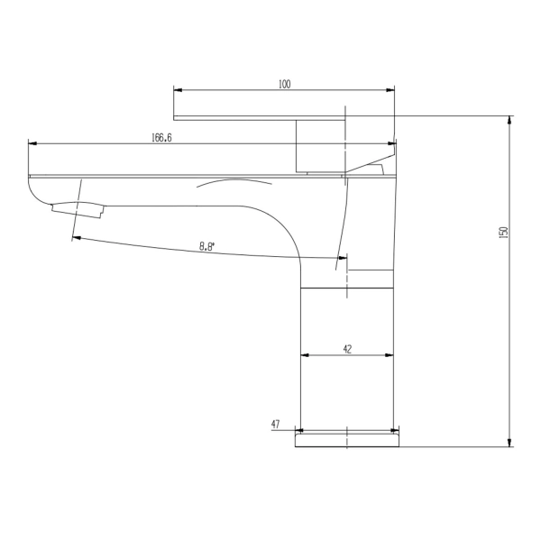 Смеситель для умывальника Globus Lux Swiss SQW-101-304 о ...