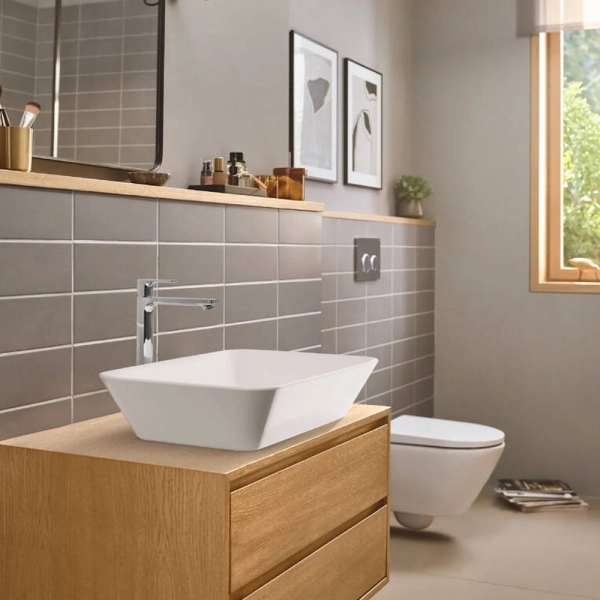 Смеситель для умывальника Hansgrohe Rebris E  CoolStart  ...