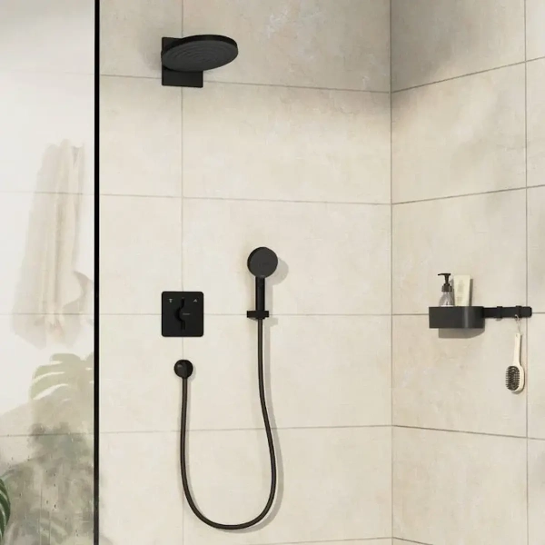 Смеситель для душа Hansgrohe Duo Turn Q однорычажный, че ...