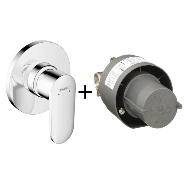 Смеситель для душа Hansgrohe Vernis Blend однорычажный,  ...