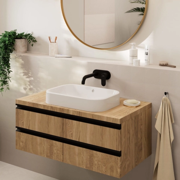 Смеситель для умывальника Hansgrohe Vernis Blend однорыч ...