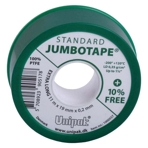 Фум-лента Unipak Jumbotape Standard 11м 19x0,2мм