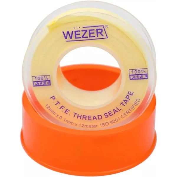 Фум-лента Wezer PTFE 12м 12x0,1мм