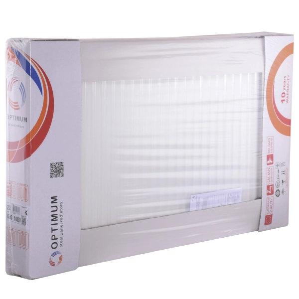Стальной радиатор OPTIMUM  600x700 тип 22, боковое подкл ...