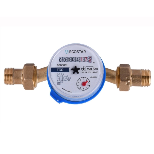 Счетчик для холодной воды Ecostar E-C 2,5 1/2"
