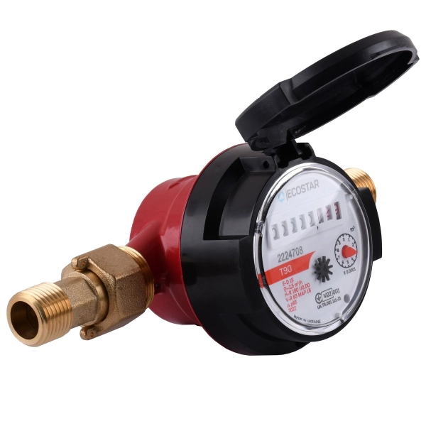 Счетчик для горячей воды Ecostar E-D R160 1/2"