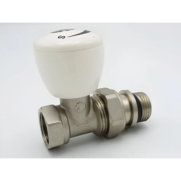 Кран радиаторный ASCO armatura 1/2" ВН, прямой (00000016 ...
