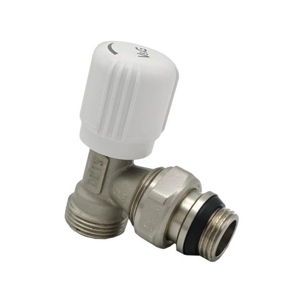 Кран радиаторный 1/2"х3/4" Евроконус V&G ручной регу ...