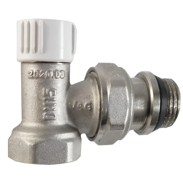 Кран радиаторный VALOGIN 1/2" V&G настроечный углово ...