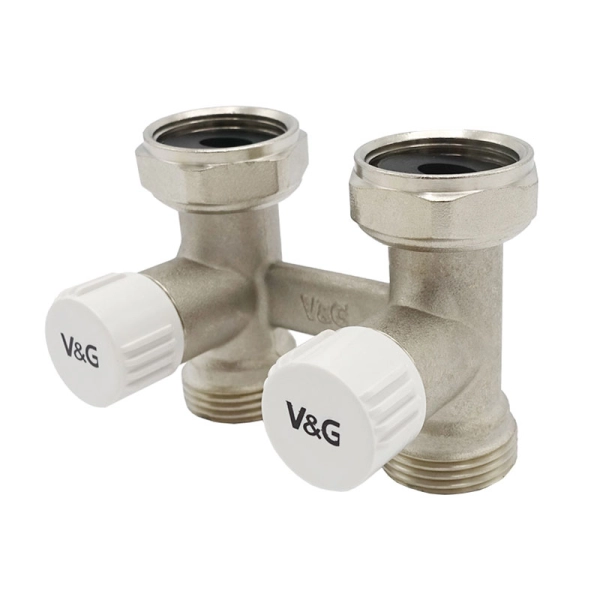Узел Н-образный V&G 3/4"x3/4" ВН прямой, латунь (VG- ...