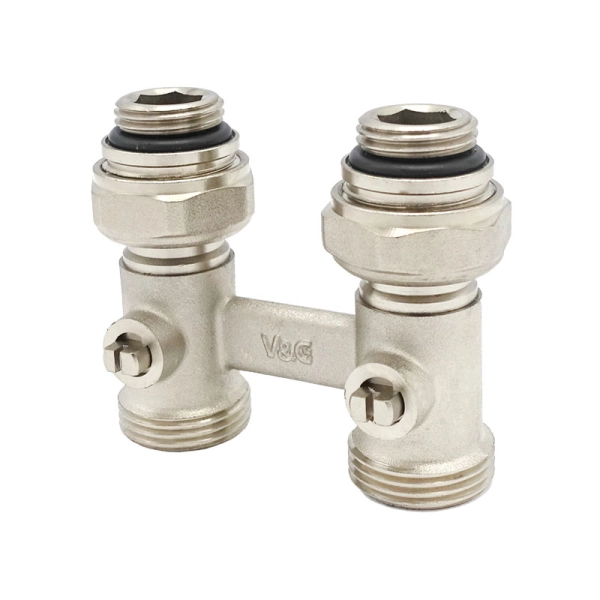 Узел Н-образный V&G 3/4"x3/4" ВН прямой, латунь (VG- ...