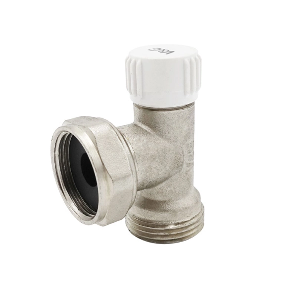Узел для радиатора V&G 3/4"X3/4" ВН угловой, с венти ...