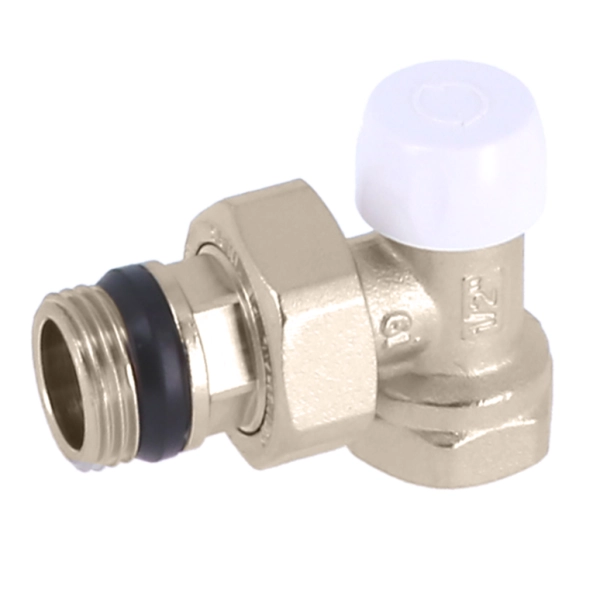 Кран радиаторный General Fittings 1/2″ ВН угловой, латун ...