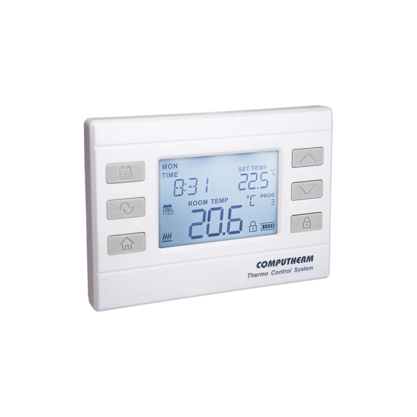Терморегулятор для теплого пола COMPUTHERM Q72 250В белы ...