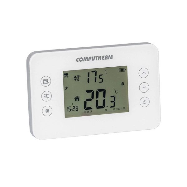 Терморегулятор для теплого пола COMPUTHERM 230В белый (T ...