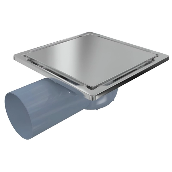 Трап для душа VALTEMO INOX TRENDY 150 мм нержавеющая ста ...