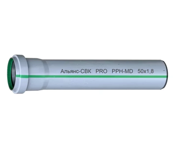 Труба канализационная SVK Alliance Pro 50x2000 внутрення ...