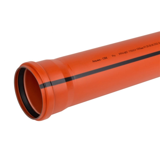Труба канализационная SVK Alliance Pro 110x2000 наружная ...