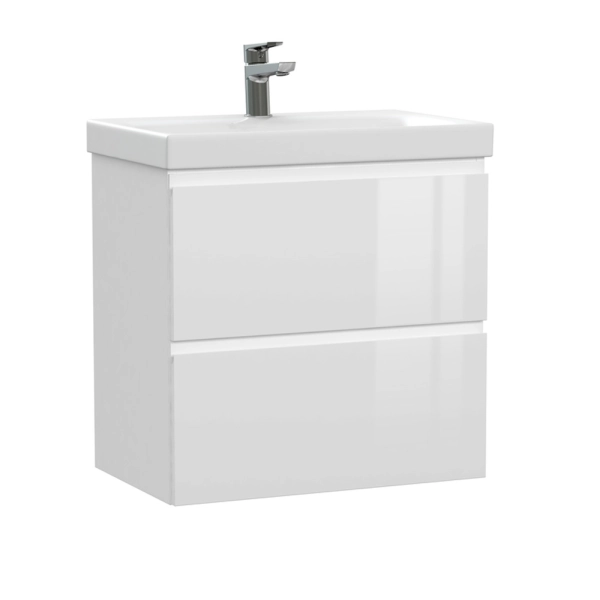 Тумба в ванную Cersanit Moduo Slim B04 58,5х37,5 настенн ...