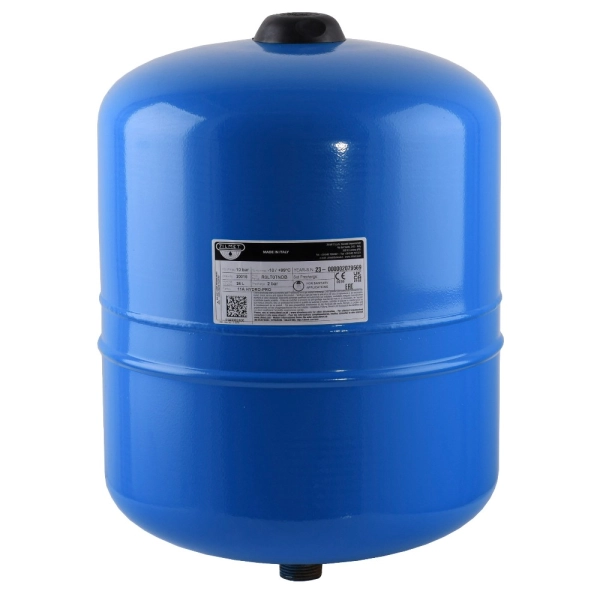 Гидроаккумулятор Zilmet HYDRO-PRO 24л вертикальный, сини ...