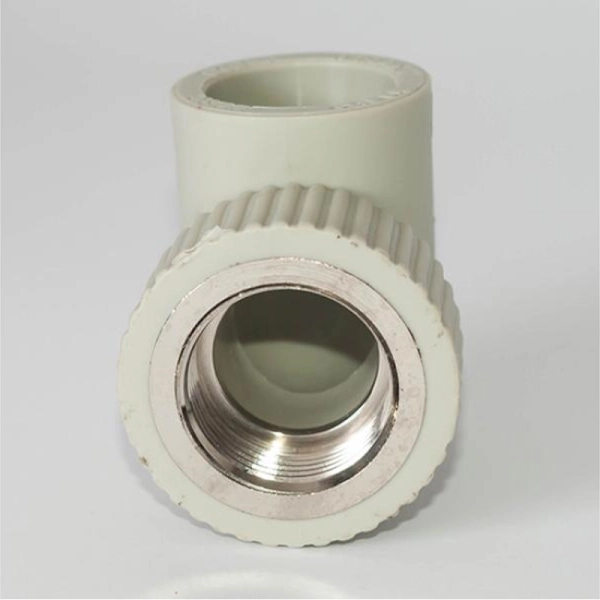 Уголок Tebo Ø32х1/2" ВР PPR серый