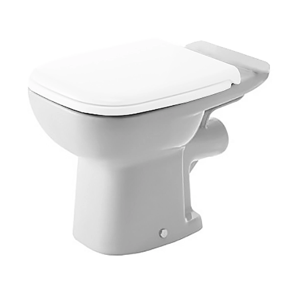 Унитаз компакт Duravit D-CODE 650x355 прямоугольный, без ...