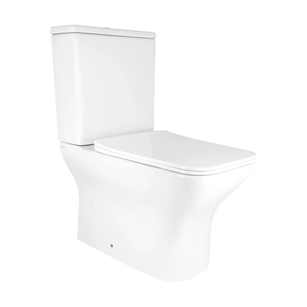 Унитаз компакт Q-tap Aries 620x360 овальный, с сиденьем, ...