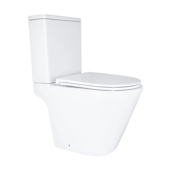 Унитаз компакт Q-tap Dove 605x370 овальный, с сиденьем,  ...