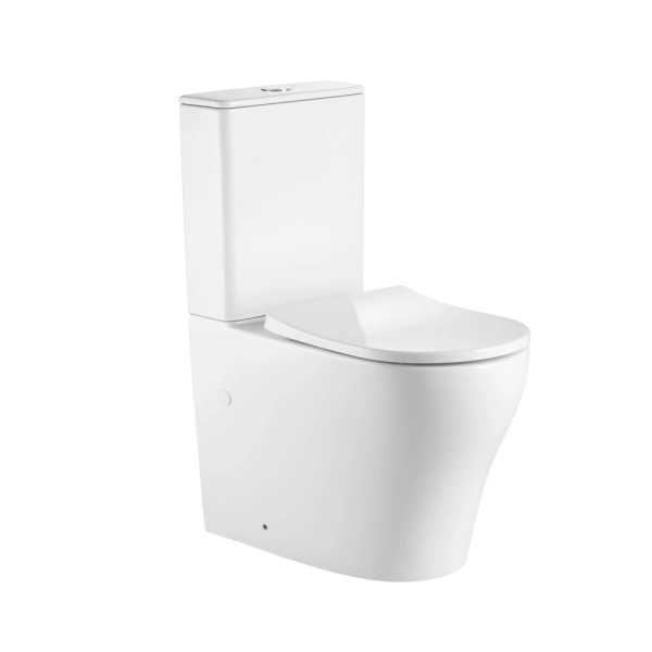 Унитаз компакт Q-tap Virgo 660x370 овальный, с сиденьем, ...