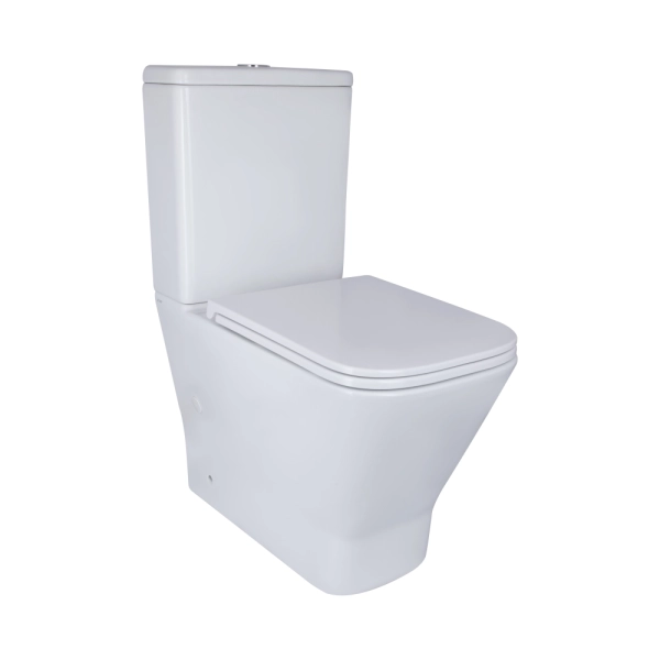 Унитаз компакт Q-tap Cardinal 620x365 прямоугольный, с с ...