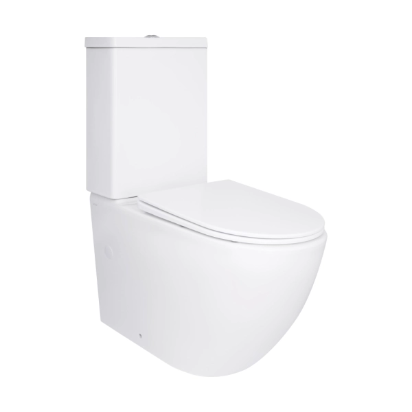 Унитаз компакт Q-tap Jay 640x375 овальный, с сиденьем, б ...