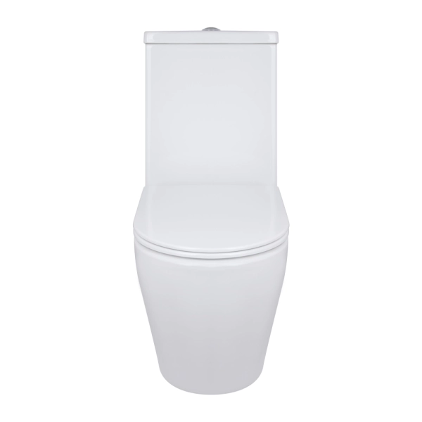 Унитаз компакт Q-tap Jay 640x375 овальный, с сиденьем, б ...
