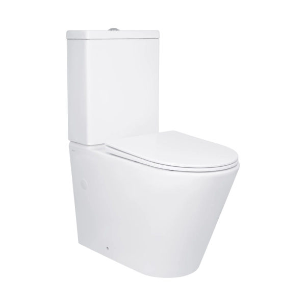 Унитаз компакт Q-tap Presto Quadro 650x340 овальный, с с ...