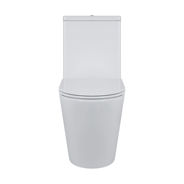 Унитаз компакт Q-tap Presto Quadro 650x340 овальный, с с ...