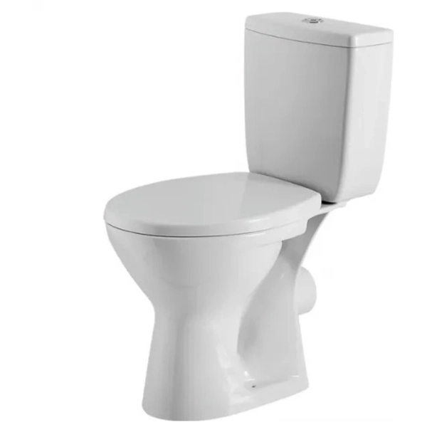 Унитаз компакт Cersanit Creta 660x350 овальный, с сидень ...
