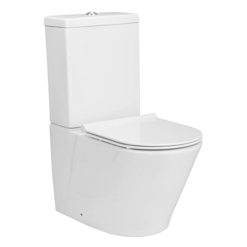 Унитаз компакт VOLLE Nemo 710x360 полукруглый, с сиденье ...