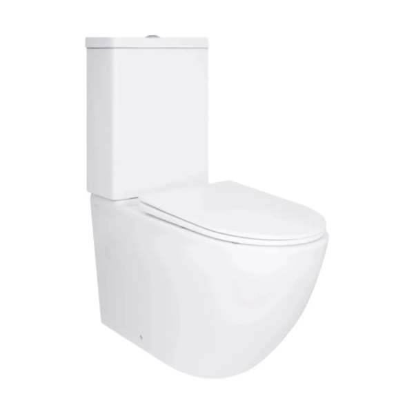 Унитаз компакт Qtap Jay Eco 640х360 овальный, с сиденьем ...