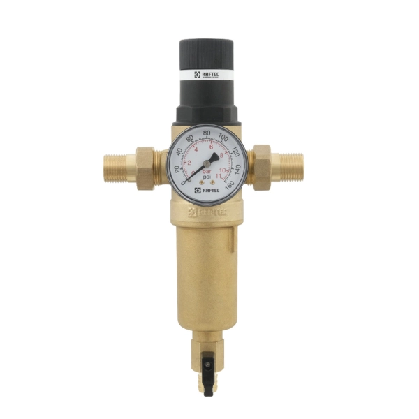 Фильтр самопромывной Raftec 1/2" с редуктором (RCFR01-H)