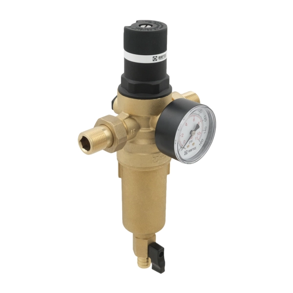 Фильтр самопромывной Raftec 1/2" с редуктором (RCFR01-H)