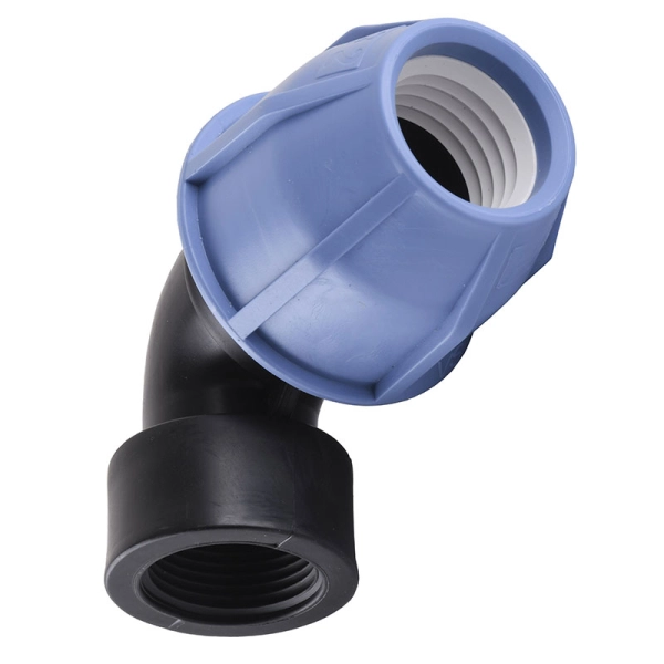 Колено ПНД Vsplast 32х1" ВР 4002