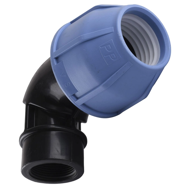 Колено ПНД Vsplast 40х1 1/4" ВР 4002